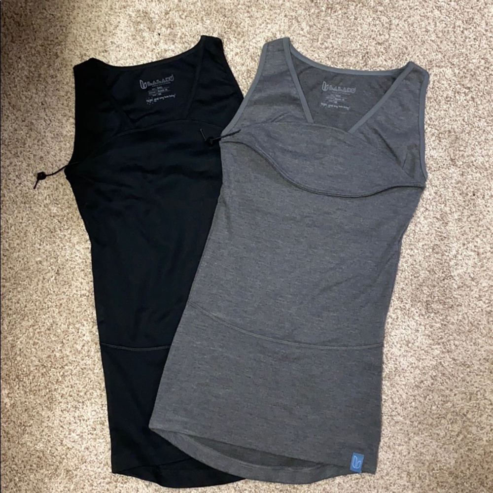 2 pack Lalabu baby wearing tanks